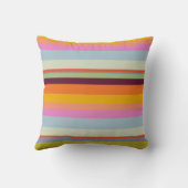 PixDezinesストライプ/DIYカラー クッション (裏面)