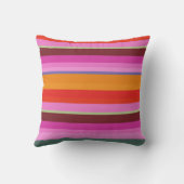 PixDezinesストライプ/DIYカラー クッション (裏面)