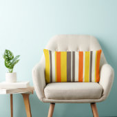 PixDezinesストライプ/DIYカラー ランバークッション (椅子)