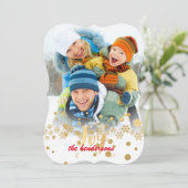 PixDezinesスノーフレーク/ホリデーカード シーズンカード (スタンド正面)