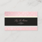 PixDezinesセラインダマスク/DIY背景 名刺 (裏面)