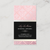 PixDezinesセラインダマスク/DIY背景 名刺 (正面)