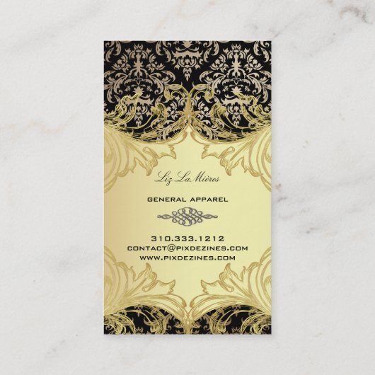 PixDezinesセリンダマスク 名刺 (裏面)