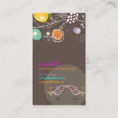 PixDezinesタンポポ+ラブバード/ディカ♥ラー 名刺 (裏面)