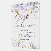 PixDezinesダスティエレガントパープルガムユーカリ アクリルサイン (傾斜)