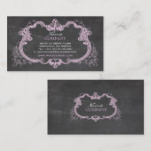 PixDezinesチャルクボード+rocoフレーム 名刺 (正面/裏面)