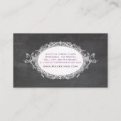 PixDezinesチャルクボード+rocoフレーム 名刺 (裏面)