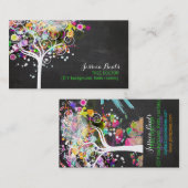 PixDezinesツリグランジー/シャルボード 名刺 (正面/裏面)