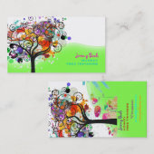 PixDezinesツリーグランジトリマー♥♥♥♥ 名刺 (正面/裏面)