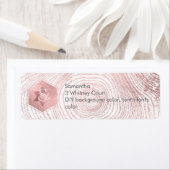 PixDezinesツリーリングや輪、フェイクバラ金ゴールドハニカム ラベル (インサイチュ)