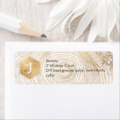 PixDezinesツリーリングや輪、フェイク金ゴールドハニカム ラベル (インサイチュ)