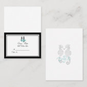 PixDezinesテント座席表（Chubby名刺） プレイスカード (正面/裏面)