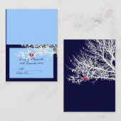 PixDezinesテント座席表(Chubby Business Card) プレイスカード (正面/裏面)