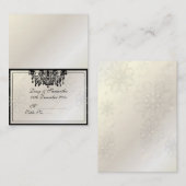 PixDezinesテント座席表(Chubby Business Card) プレイスカード (正面/裏面)