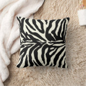 PixDezinesディージーバックグラウンドカラー/ゼブラ クッション (ブランケット)