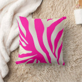 PixDezinesディージーバックグラウンドカラー/ゼブラ クッション (ブランケット)