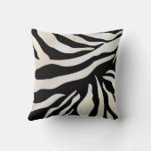 PixDezinesディージーバックグラウンドカラー/ゼブラ クッション (裏面)
