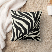 PixDezinesディージーバックグラウンドカラー/ゼブラ クッション (ブランケット)