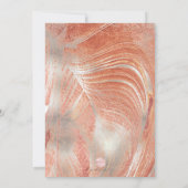 PixDezinesデザートストーンシルバー 招待状 (裏面)