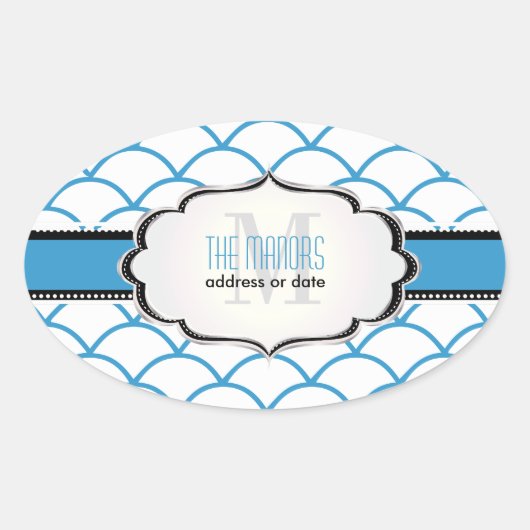 PixDezinesトレリはかりで測/DIYカラー 楕円形シール (正面)