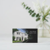 PixDezinesトレンディー不動産仲介業者名刺 名刺 (スタンド正面)