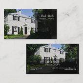 PixDezinesトレンディー不動産仲介業者名刺 名刺 (正面/裏面)