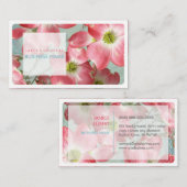 PixDezinesドッグウッド/写真 名刺 (正面/裏面)