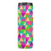 PixDezinesネオンカラー幾何学的/三角形 タンブラー (裏面)