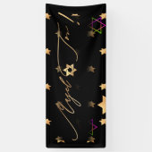 PixDezinesネオンライトマゼルトフバナー6'x2.5' 横断幕 (縦)