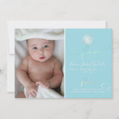 PixDezinesハニカム誕生のお知らせ、少年 案内状 (正面)