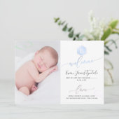 PixDezinesハニカム誕生のお知らせ、少年 案内状 (スタンド正面)