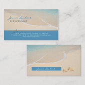 PixDezinesハワイアンビーチ 名刺 (正面/裏面)