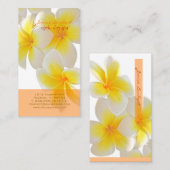 PixDezinesハワイプルメリア 名刺 (正面/裏面)