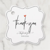 PixDezinesハートシグネチャースクリプト フェイバータグ (正面)