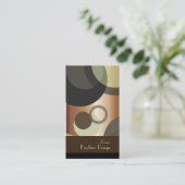 PixDezinesバブモダンル/レトロスタイル+カラー 名刺 (スタンド正面)