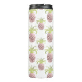 PixDezinesバラフェイク金ゴールドパイナップル タンブラー (裏面)