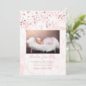 PixDezinesバラフェイク金ゴールド星、星生まれ: 招待状 (スタンド正面)