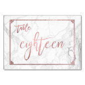 PixDezinesバラフェイク金ゴールド/テーブルNo1-18/大理石 テーブルナンバー (裏面)