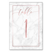 PixDezinesバラフェイク金ゴールド/テーブルNo 1+/大理石 テーブルナンバー (裏面)