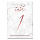 PixDezinesバラフェイク金ゴールド/テーブルNo 1+/大理石 テーブルナンバー (裏面)