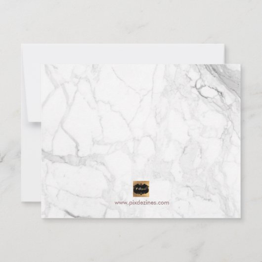 PixDezinesバラ金ゴールドは私のブライドメイド 招待状 (裏面)