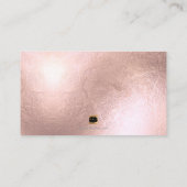 PixDezinesバラ金ゴールドフェイク/フォイル/座席表 プレイスカード (裏面)