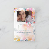 PixDezinesバルミツワー感謝していユー/ウォーター色 サンキューカード (内部)