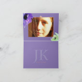 PixDezinesバルミツワー/Thank You/DIY color サンキューカード (内部)