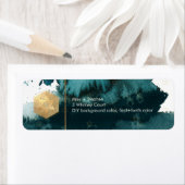 PixDezinesバー(ユダヤ教の)バル・ミツバーティール(緑がかった色)グリーンウォーター色 ラベル (インサイチュ)