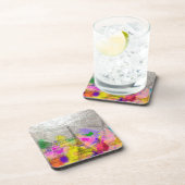 PixDezinesパリカラーラン/疑似ホイル コースター (右側)