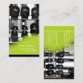 PixDezinesパーソナルトレーナー/コーチ/ジム 名刺 (正面/裏面)