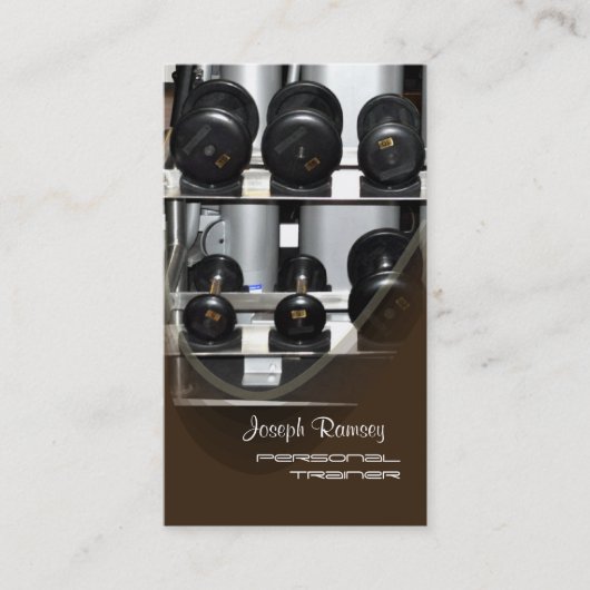 PixDezinesパーソナルトレーナー 名刺 (正面)