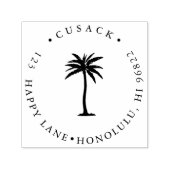 PixDezinesパームツリー セルフインキングスタンプ (デザイン)