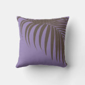 PixDezinesパームフロント/DIY背景色 クッション (裏面)